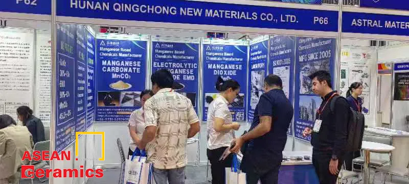 عرض وقت QingChong في 2024 ASEAN CERAMICS في فيتنام